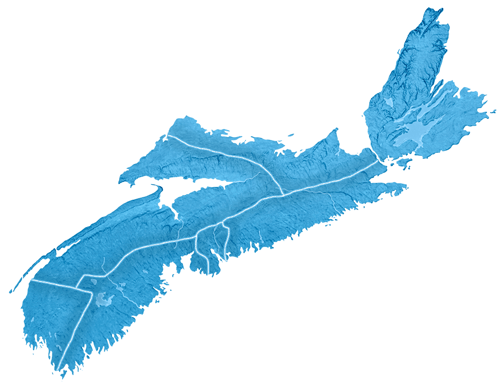 Map of Nova Scotia